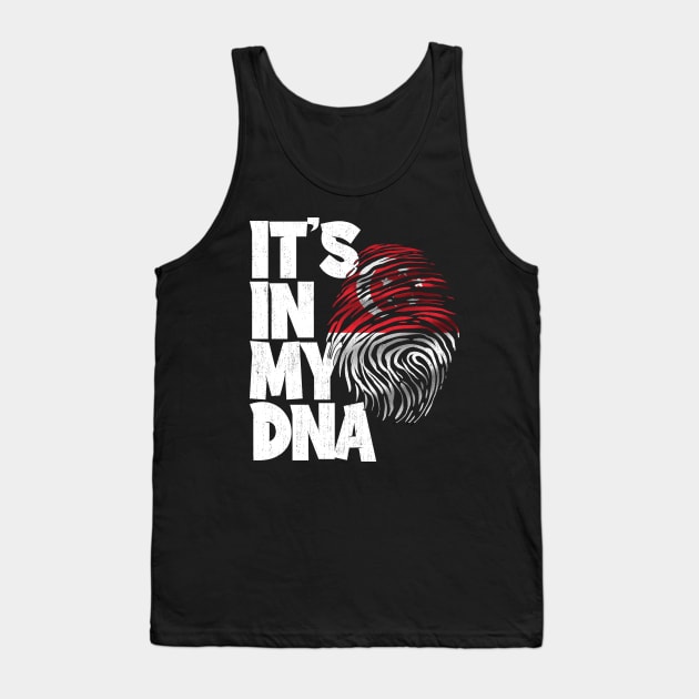 IT'S IN MY DNA Singapore Flag Men Women Kids Tank Top by simonStufios